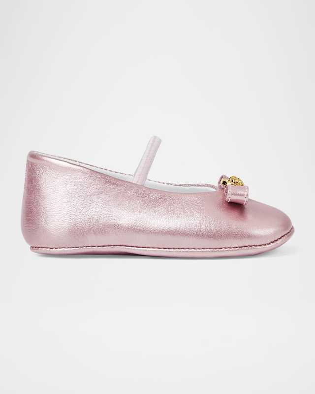 Girl's Gianni Ribbon Ballerina Flats,